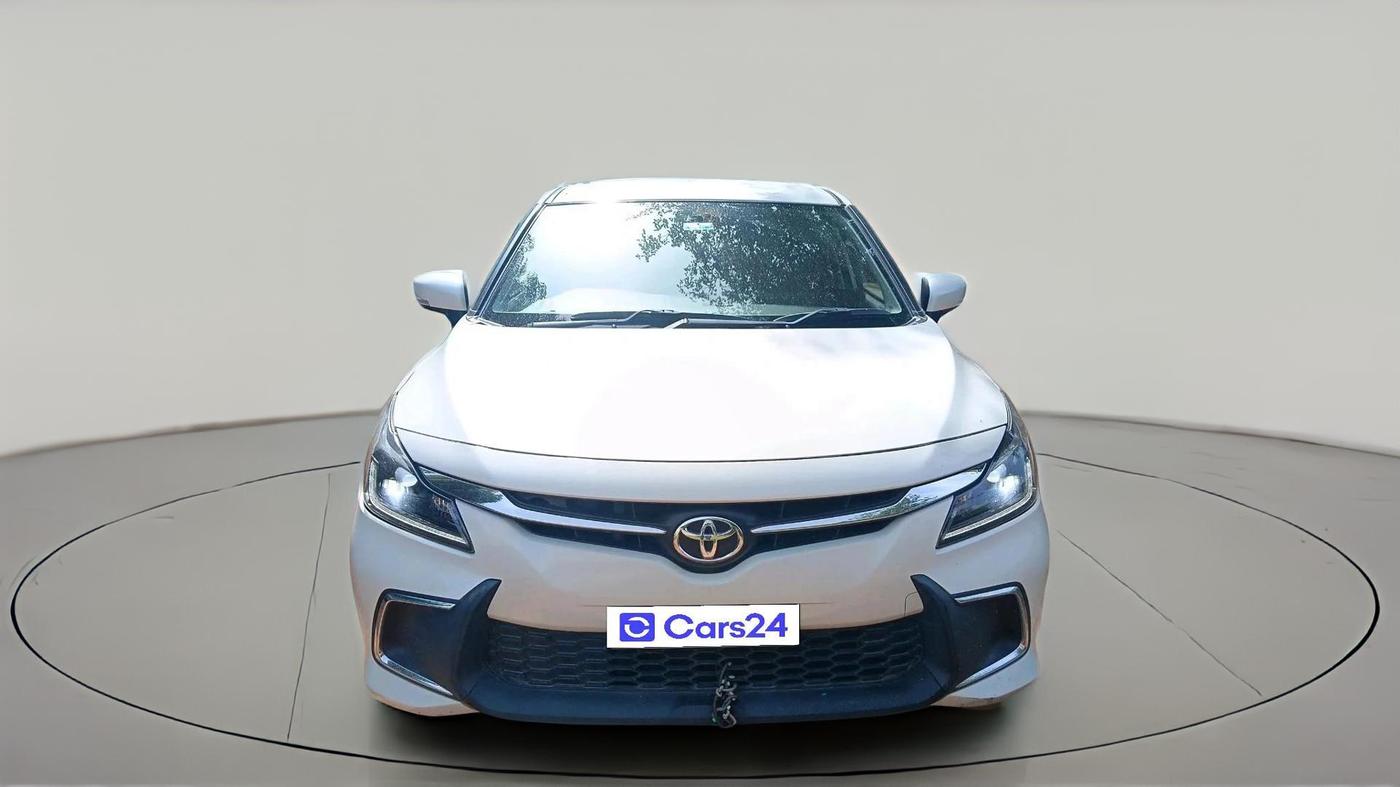 2024 Toyota Glanza G AMT, Petrol, Automatic, 13,220 km, exterior