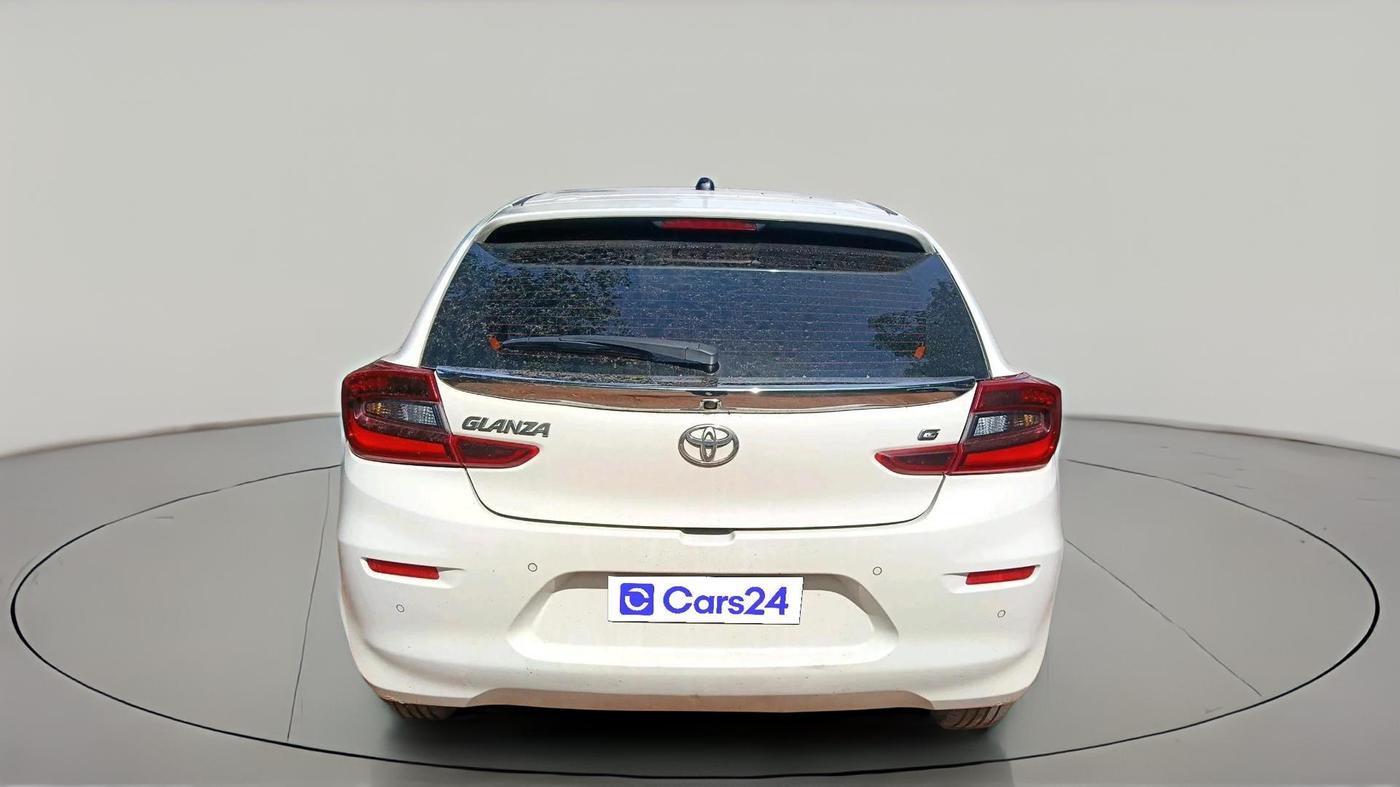 2024 Toyota Glanza G AMT, Petrol, Automatic, 13,220 km, exterior