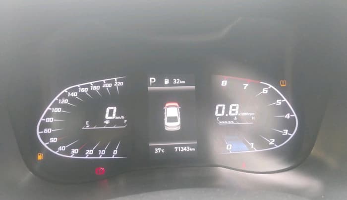 2022 Hyundai Verna SX (O) 1.0 TURBO DCT, Petrol, Automatic, 71,343 km, interior