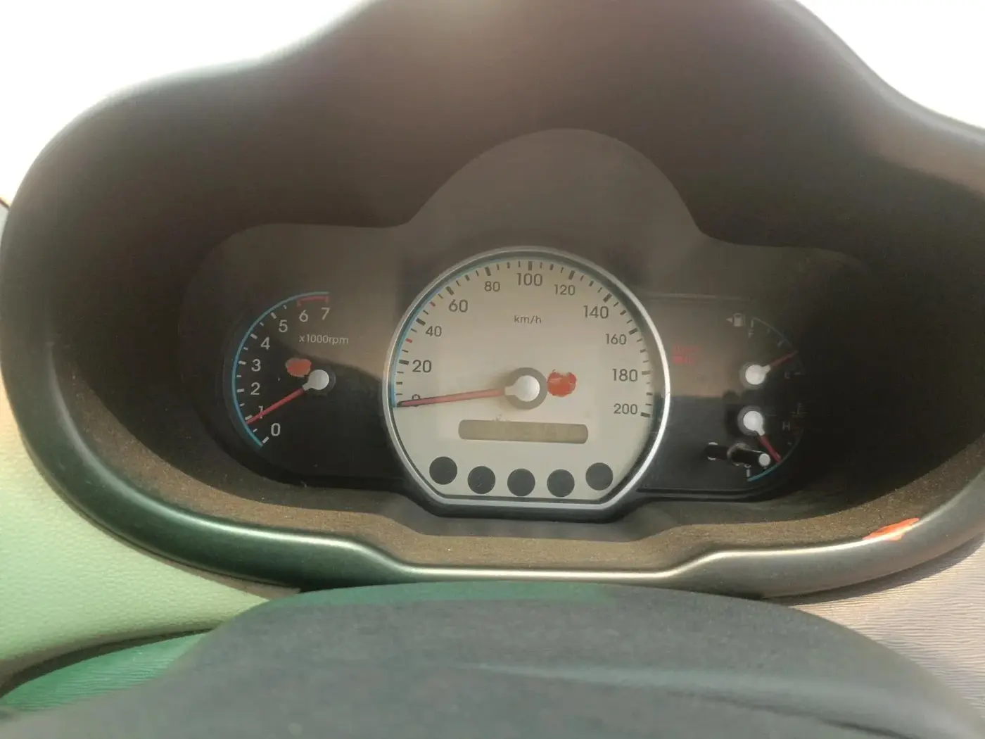 2009 Hyundai i10 MAGNA 1.1, Petrol, Manual, 1,08,061 km, interior