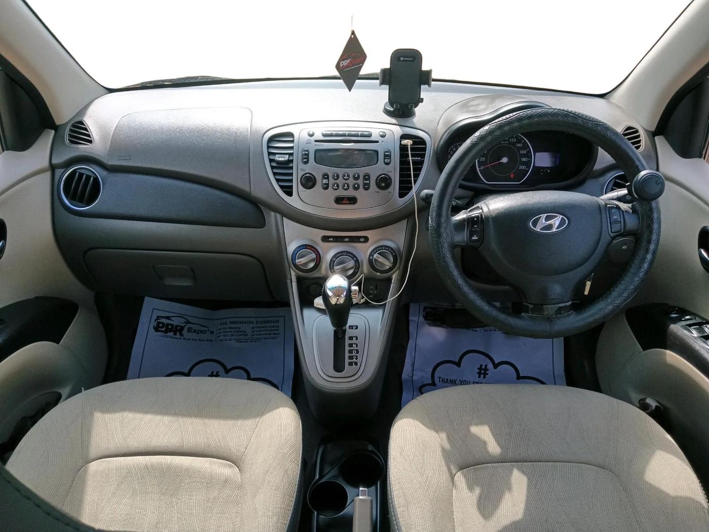 2012 Hyundai i10 ASTA 1.2 AT SUNROOF, Petrol, Automatic, 57,561 km, interior