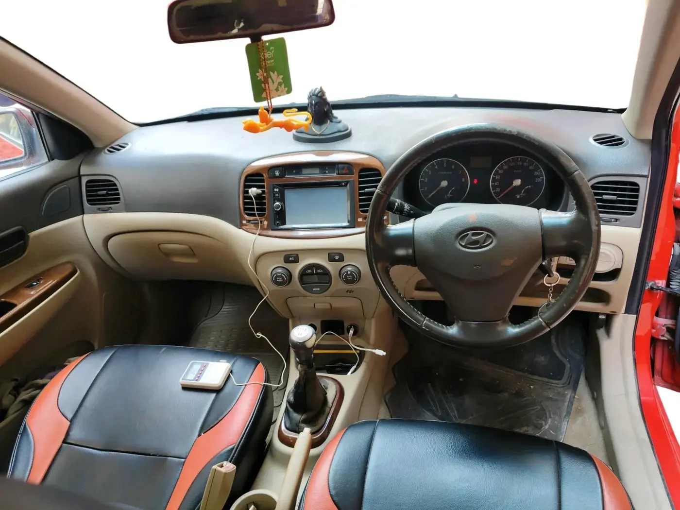 2007 Hyundai Verna XXI, Petrol, Manual, 99,159 km, interior