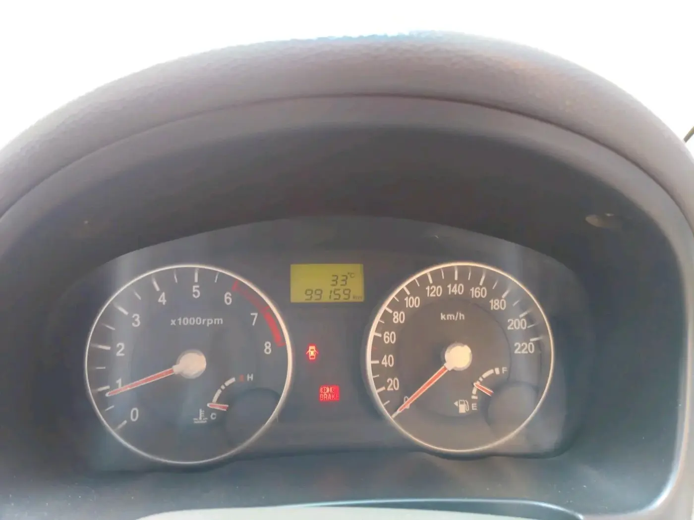 2007 Hyundai Verna XXI, Petrol, Manual, 99,159 km, interior