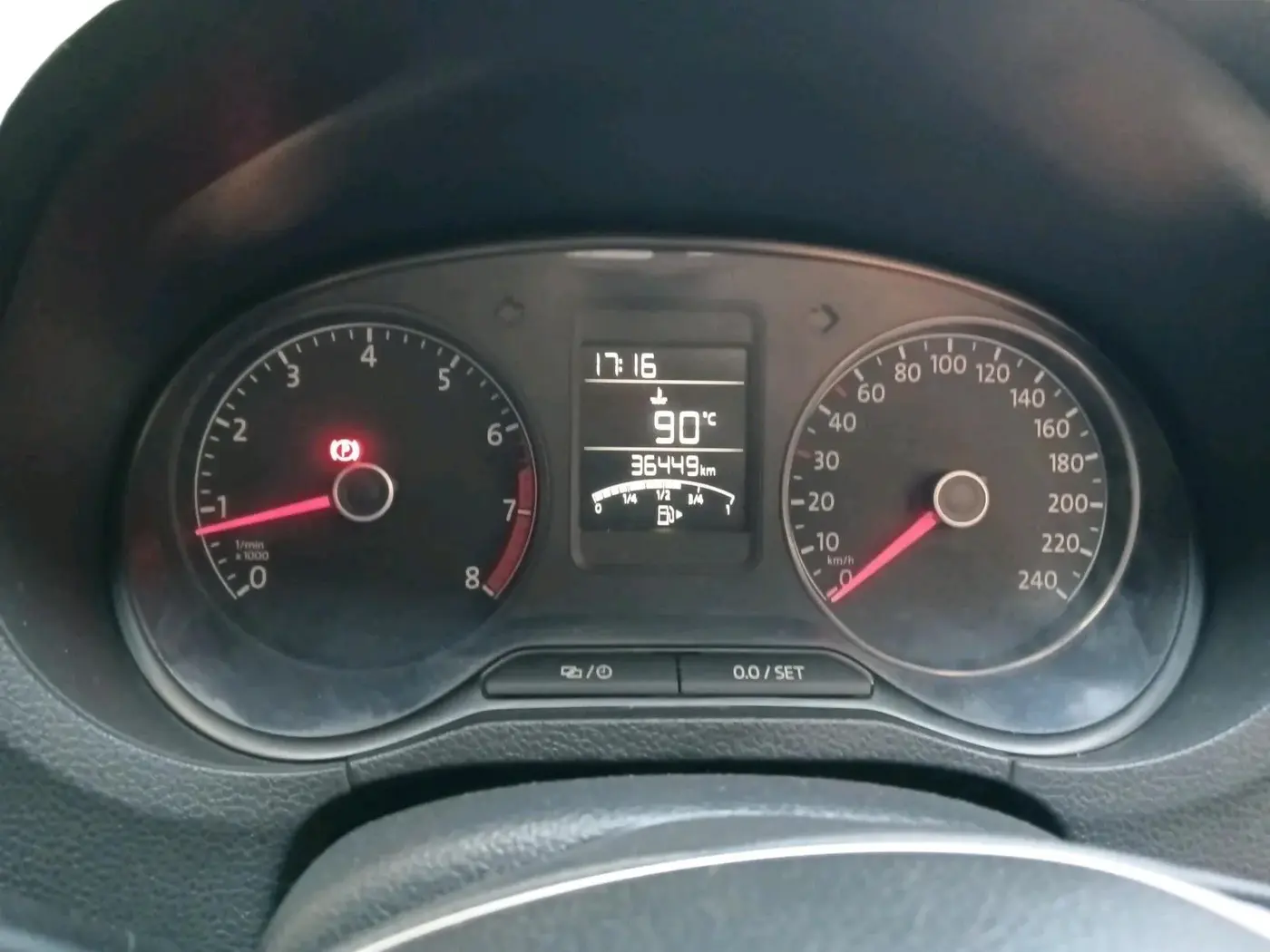 2018 Volkswagen Ameo HIGHLINE PLUS 1.0L 16 ALLOY, Petrol, Manual, 36,449 km, interior