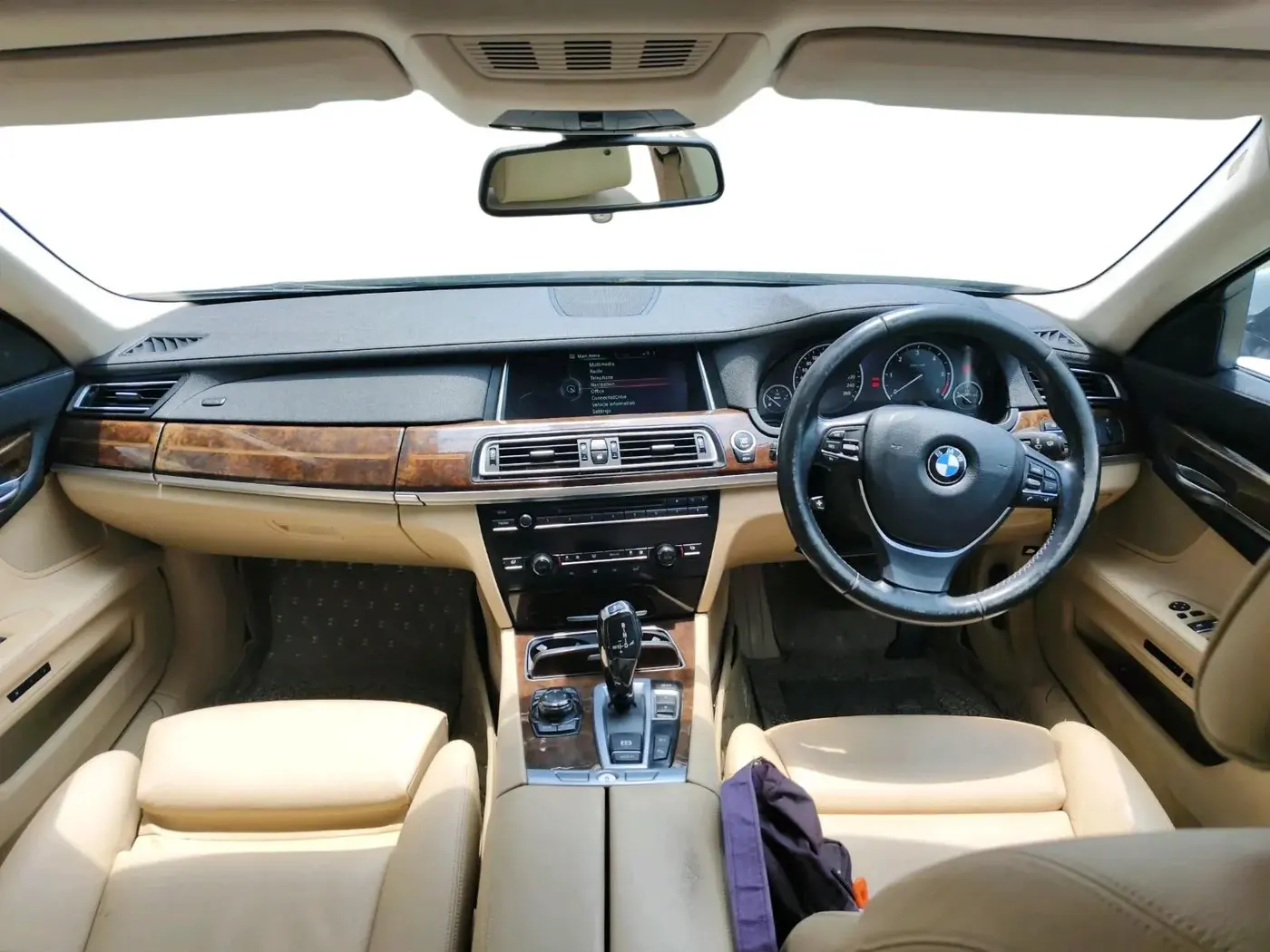 2013 BMW 7 Series 730L D, Diesel, Automatic, 66,585 km, interior