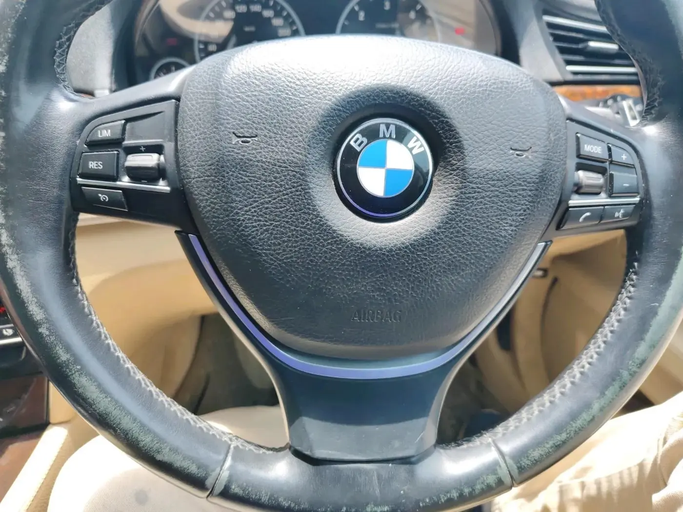 2013 BMW 7 Series 730L D, Diesel, Automatic, 66,585 km, interior