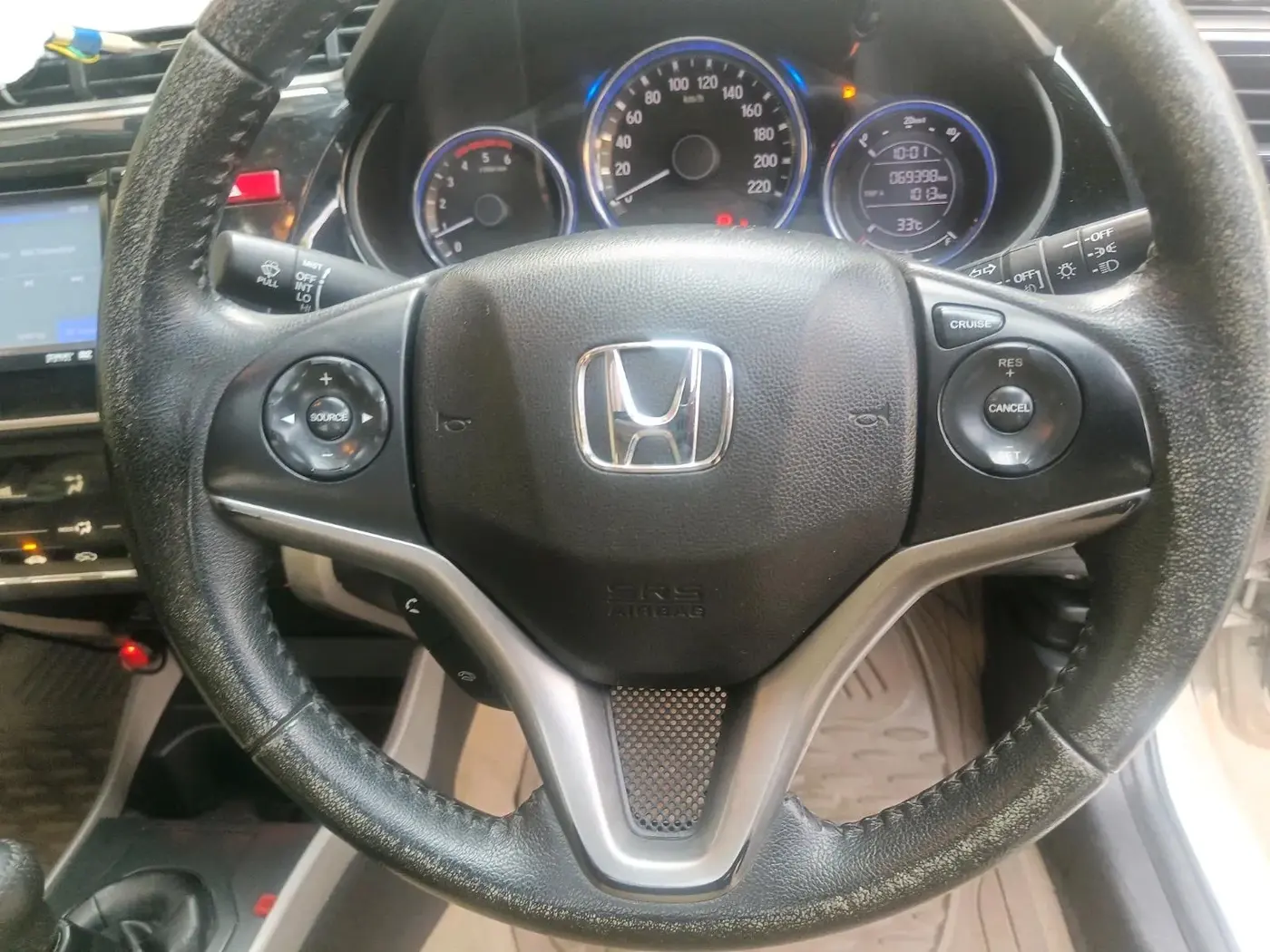 2016 Honda City 1.5L I-DTEC VX, Diesel, Manual, 69,398 km, interior
