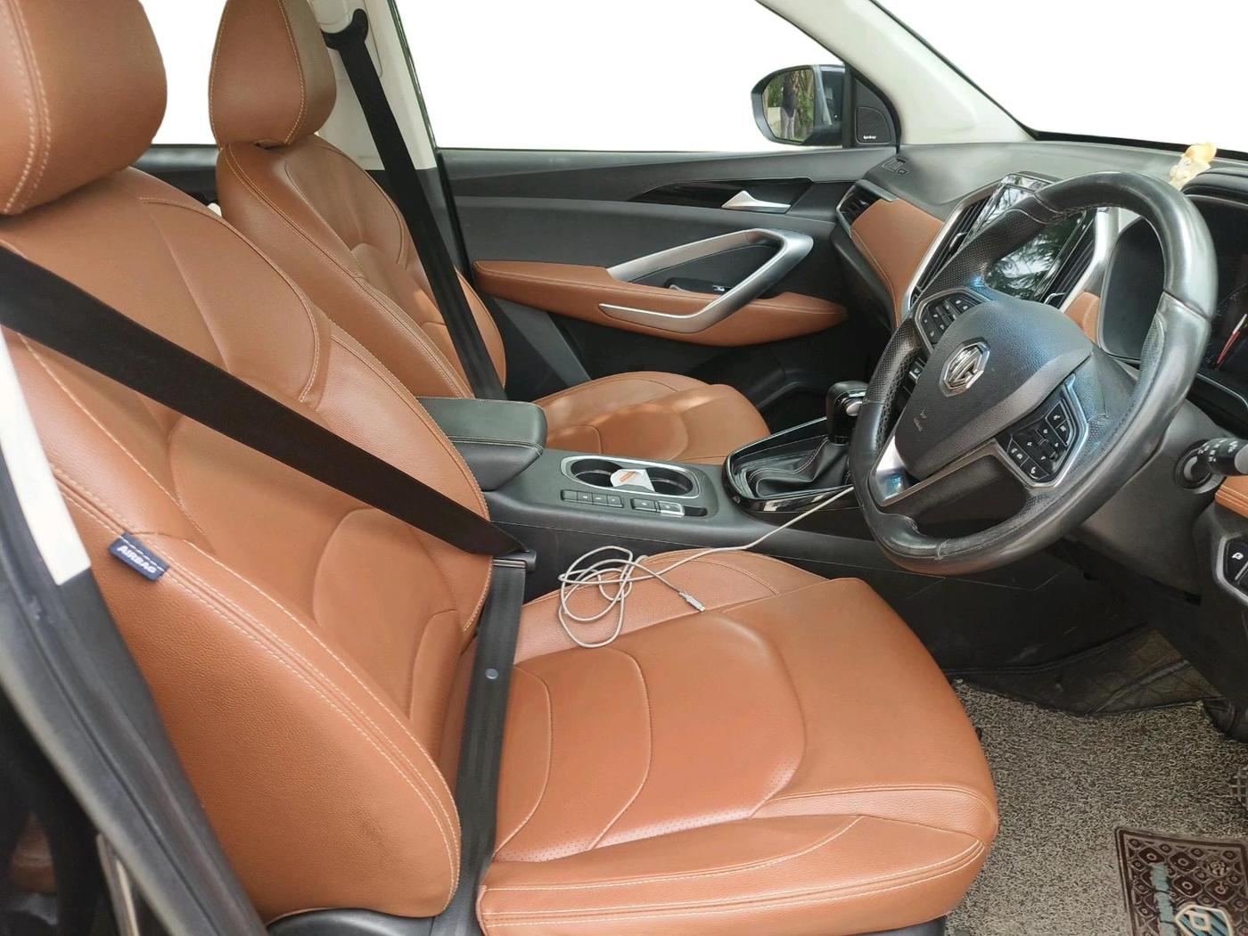 2021 MG HECTOR PLUS SHARP 1.5 PETROL TURBO CVT 6-STR, Petrol, Automatic, 66,288 km, interior