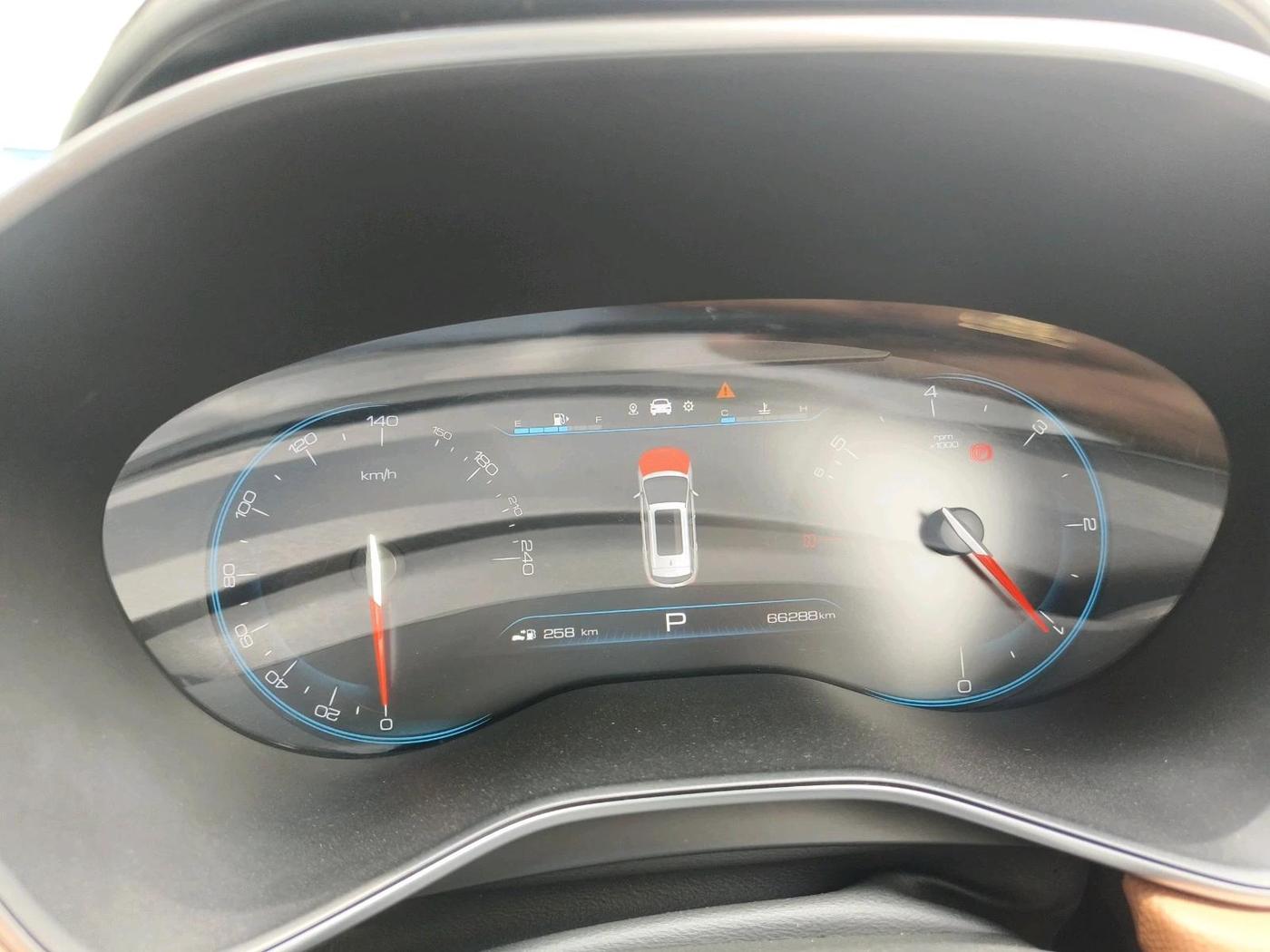 2021 MG HECTOR PLUS SHARP 1.5 PETROL TURBO CVT 6-STR, Petrol, Automatic, 66,288 km, interior