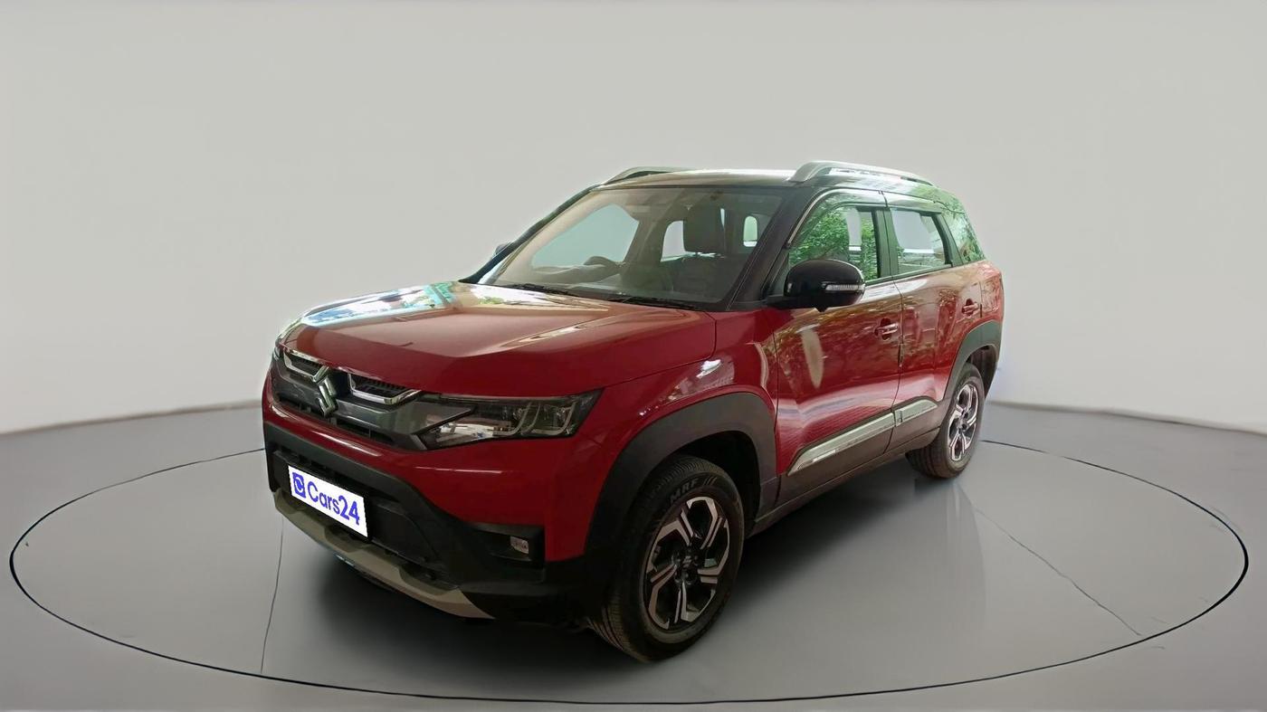 2022 Maruti BREZZA ZXI + SMART HYBRID, Petrol, Manual, 9,697 km, exterior