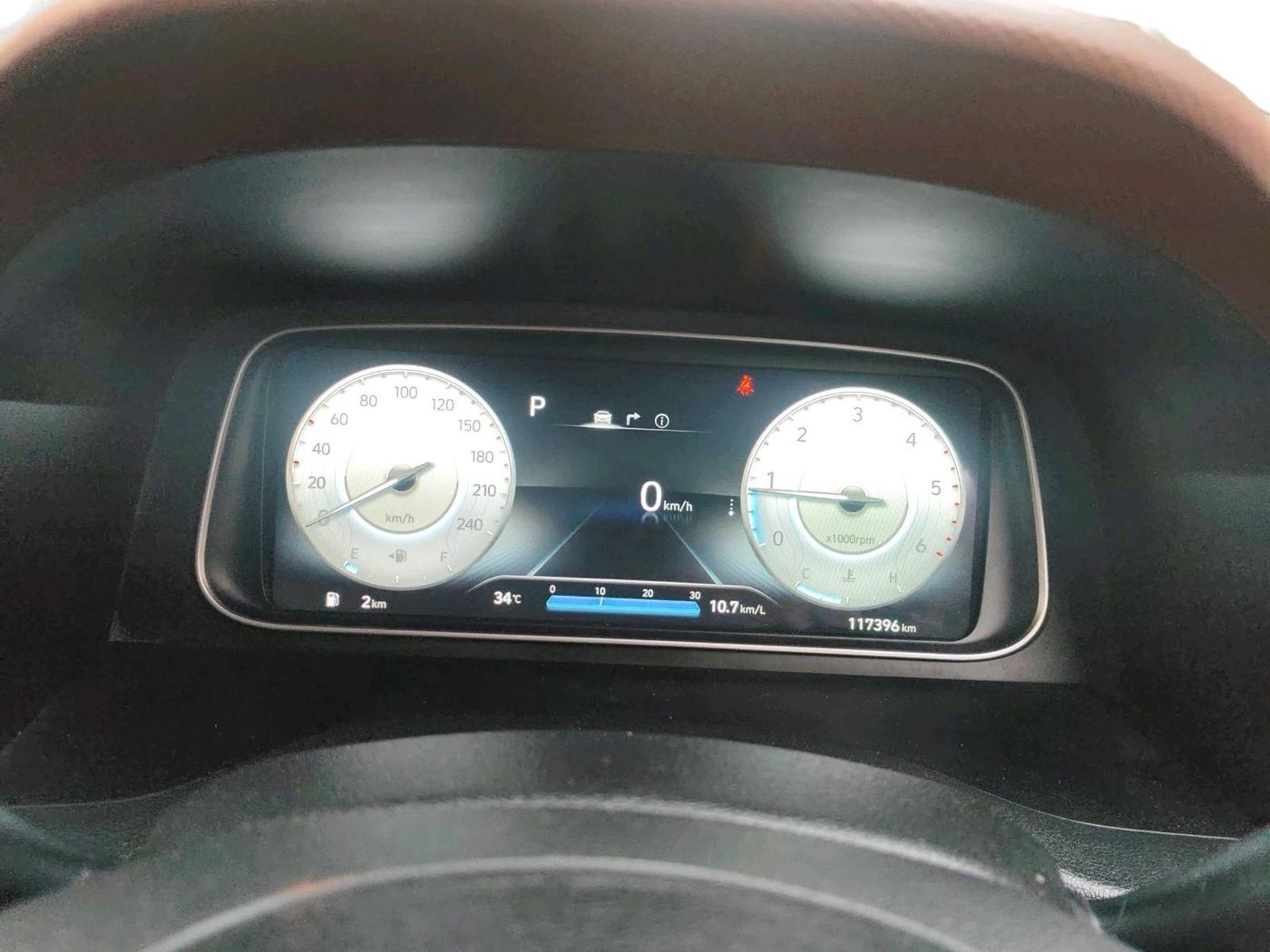 2021 Hyundai ALCAZAR 1.5 SIGNATURE (O) AT 7STR, Diesel, Automatic, 1,17,396 km, interior