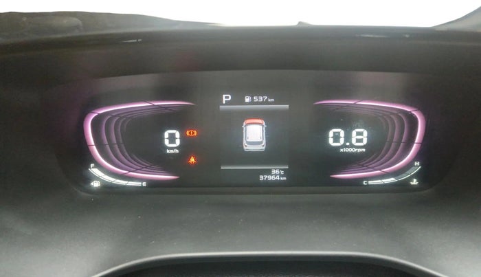 2022 KIA CARENS LUXURY PLUS 1.4 PETROL DCT 7 STR, Petrol, Automatic, 37,964 km, interior