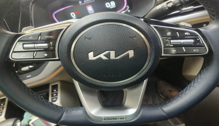 2022 KIA CARENS LUXURY PLUS 1.4 PETROL DCT 7 STR, Petrol, Automatic, 37,964 km, interior