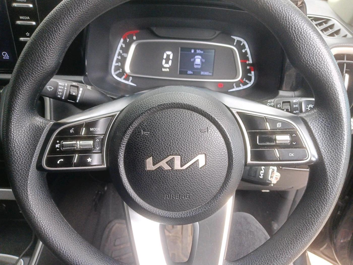 2022 KIA SONET HTK PLUS 1.2, Petrol, Manual, 35,365 km, interior