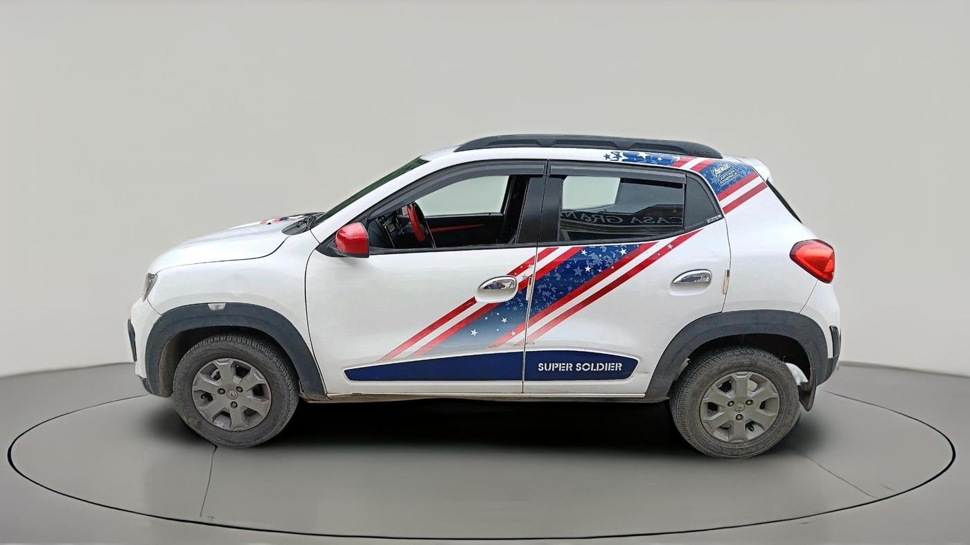 2018 Renault Kwid 1.0 MARVEL CAPTAIN AMERICA EDITION AMT, Petrol, Automatic, 24,622 km, exterior