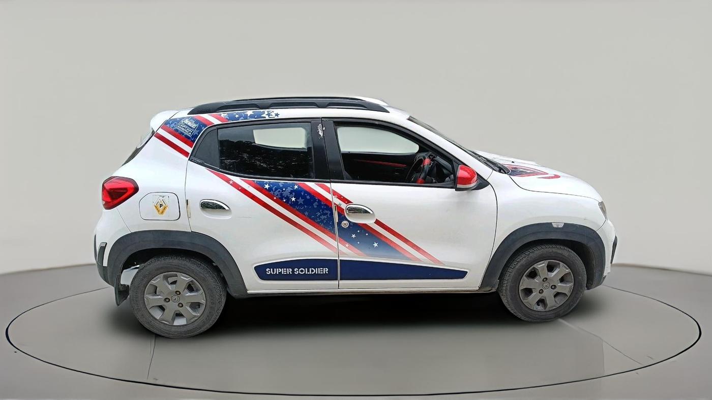 2018 Renault Kwid 1.0 MARVEL CAPTAIN AMERICA EDITION AMT, Petrol, Automatic, 24,622 km, exterior