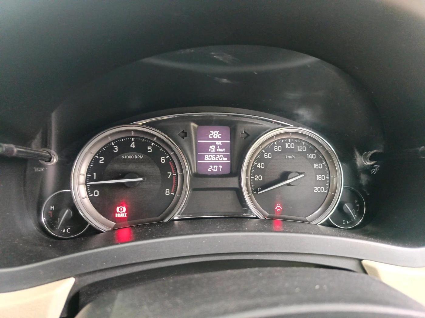 2016 Maruti Ciaz ZXI+, Petrol, Manual, 80,620 km, interior