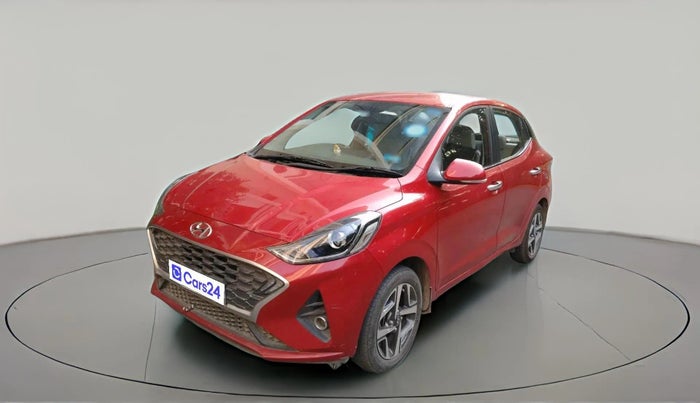 2020 Hyundai AURA SX PLUS 1.2 AMT, Petrol, Automatic, 27,017 km, exterior