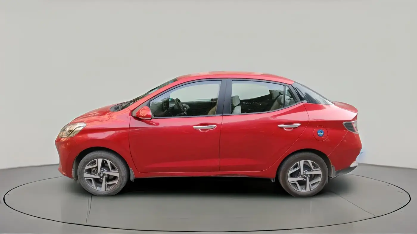 2020 Hyundai AURA SX PLUS 1.2 AMT, Petrol, Automatic, 27,017 km, exterior