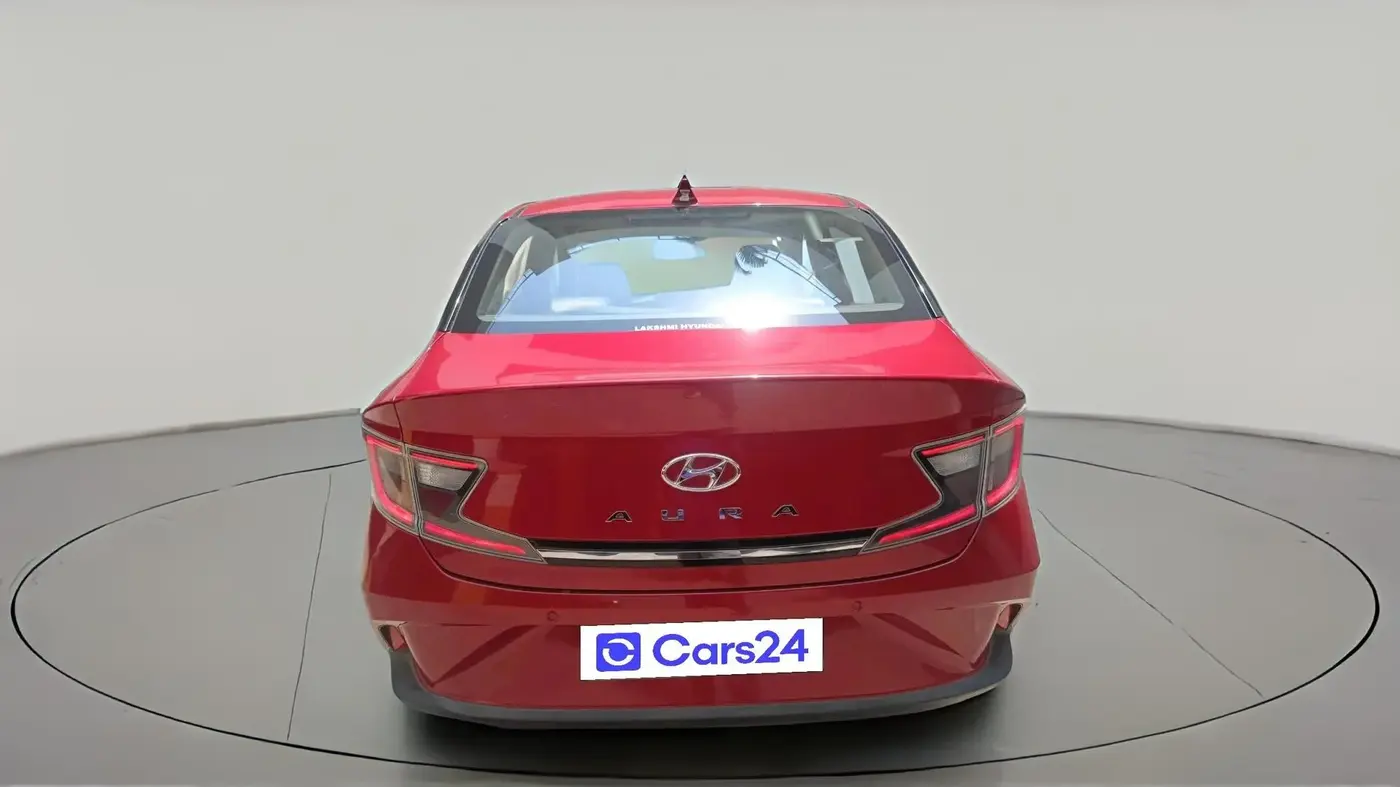2020 Hyundai AURA SX PLUS 1.2 AMT, Petrol, Automatic, 27,017 km, exterior