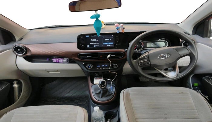 2020 Hyundai AURA SX PLUS 1.2 AMT, Petrol, Automatic, 27,017 km, interior