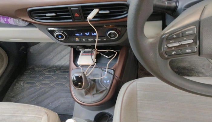 2020 Hyundai AURA SX PLUS 1.2 AMT, Petrol, Automatic, 27,017 km, interior