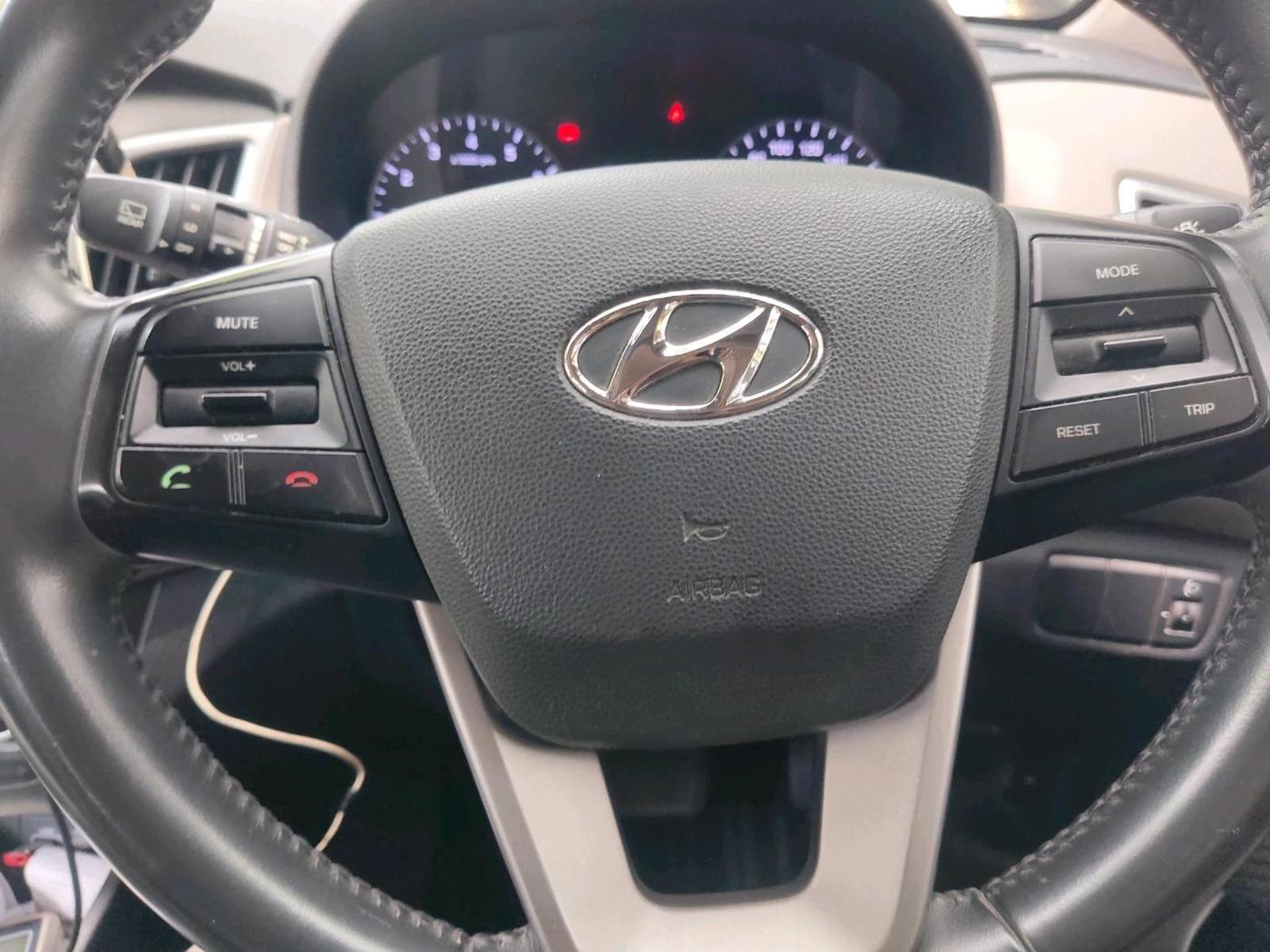 2017 Hyundai Creta SX PLUS AT 1.6 PETROL, Petrol, Automatic, 52,315 km, interior