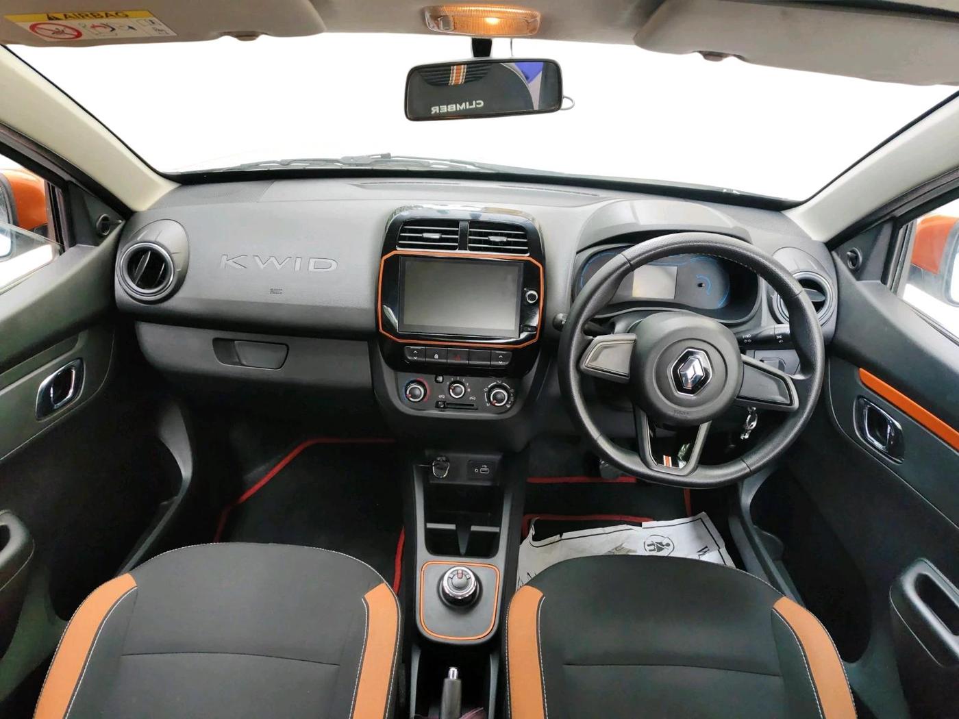 2021 Renault Kwid CLIMBER 1.0 AMT (O), Petrol, Automatic, 39,360 km, interior
