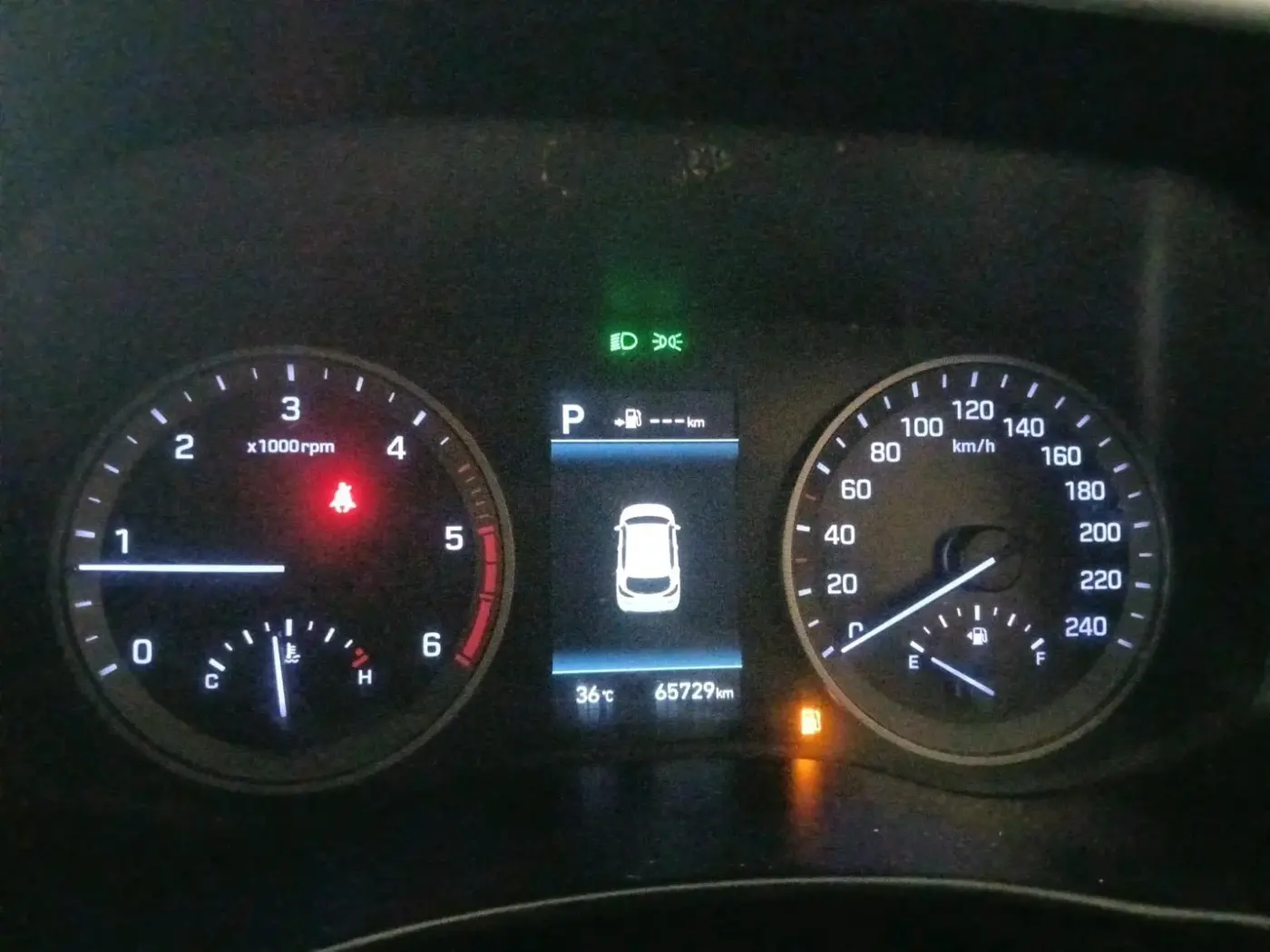 2021 Hyundai Tucson GLS 2WD AT DIESEL, Diesel, Automatic, 65,729 km, interior