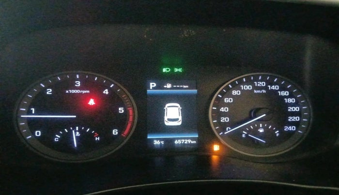 2021 Hyundai Tucson GLS 2WD AT DIESEL, Diesel, Automatic, 65,729 km, interior