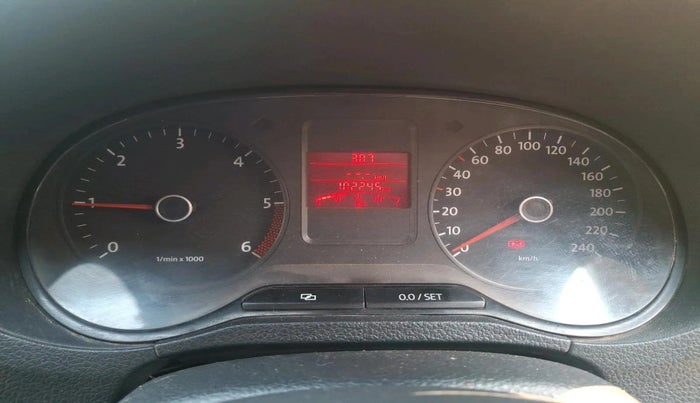 2012 Volkswagen Polo COMFORTLINE 1.2L, Diesel, Manual, 1,23,457 km, interior