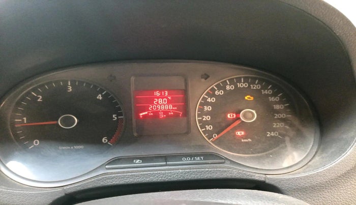 2011 Volkswagen Polo COMFORTLINE 1.2L, Diesel, Manual, 2,09,888 km, interior