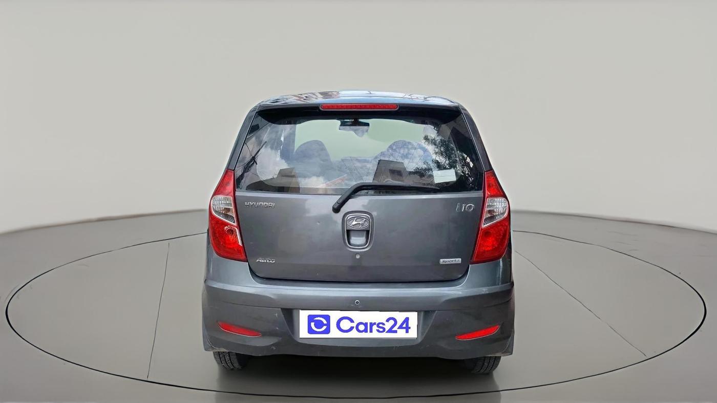 2012 Hyundai i10 SPORTZ 1.2 AT, Petrol, Automatic, 42,948 km, exterior