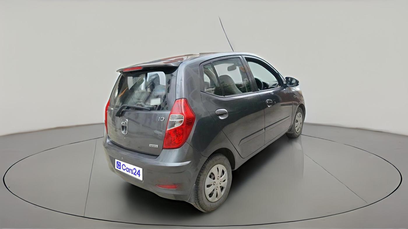 2012 Hyundai i10 SPORTZ 1.2 AT, Petrol, Automatic, 42,948 km, exterior