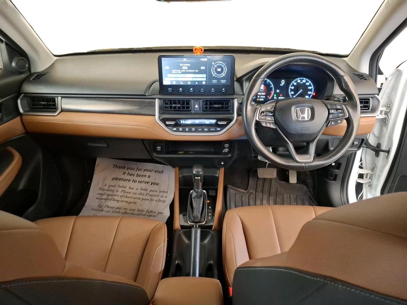 2023 Honda ELEVATE ZX CVT, Petrol, Automatic, 37,795 km, interior