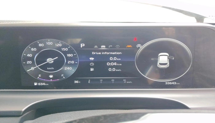 2023 KIA SELTOS 1.5 GTX+ TURBO GDI PETROL DCT, Petrol, Automatic, 33,643 km, interior