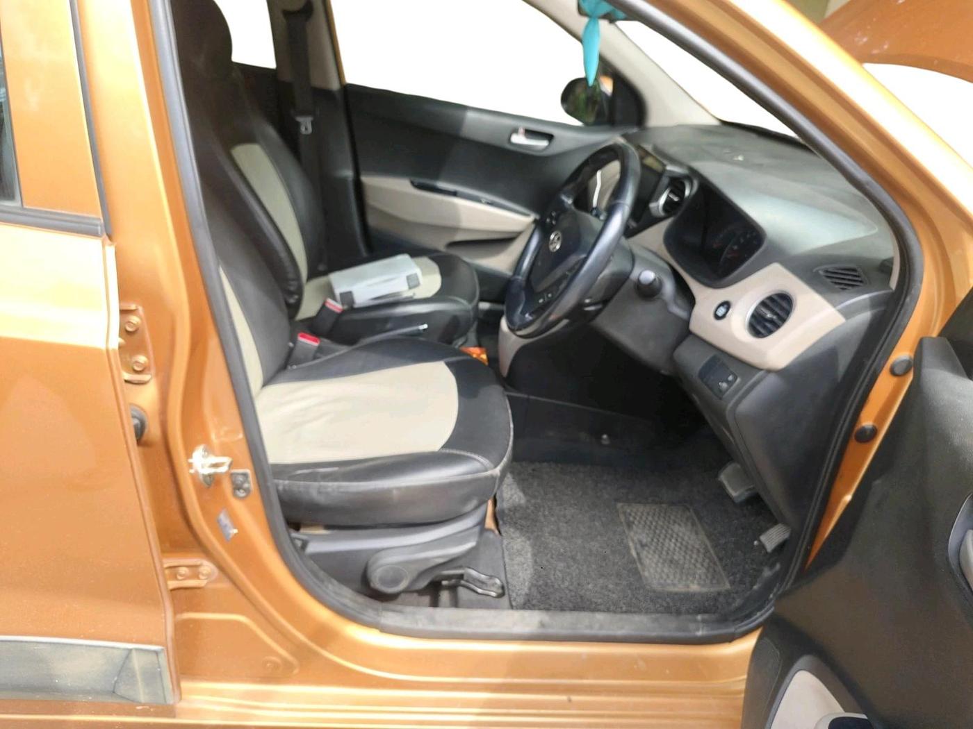 2015 Hyundai Grand i10 ASTA AT 1.2 KAPPA VTVT, Petrol, Automatic, 90,310 km, interior