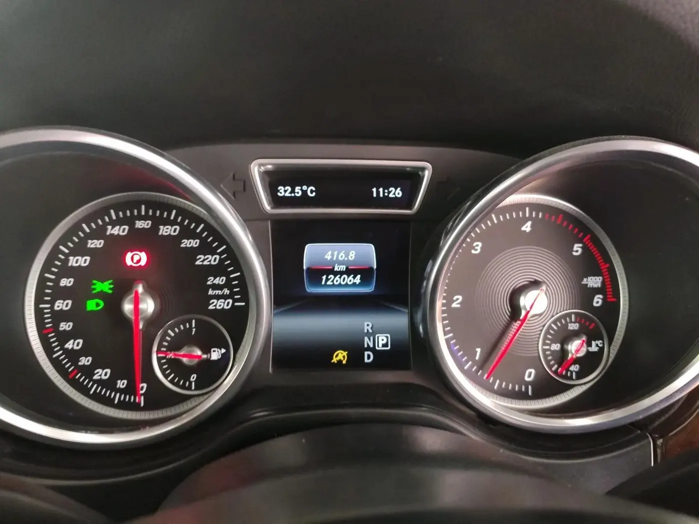 2016 Mercedes Benz GLE 250 D4 MATIC, Diesel, Automatic, 1,26,064 km, interior