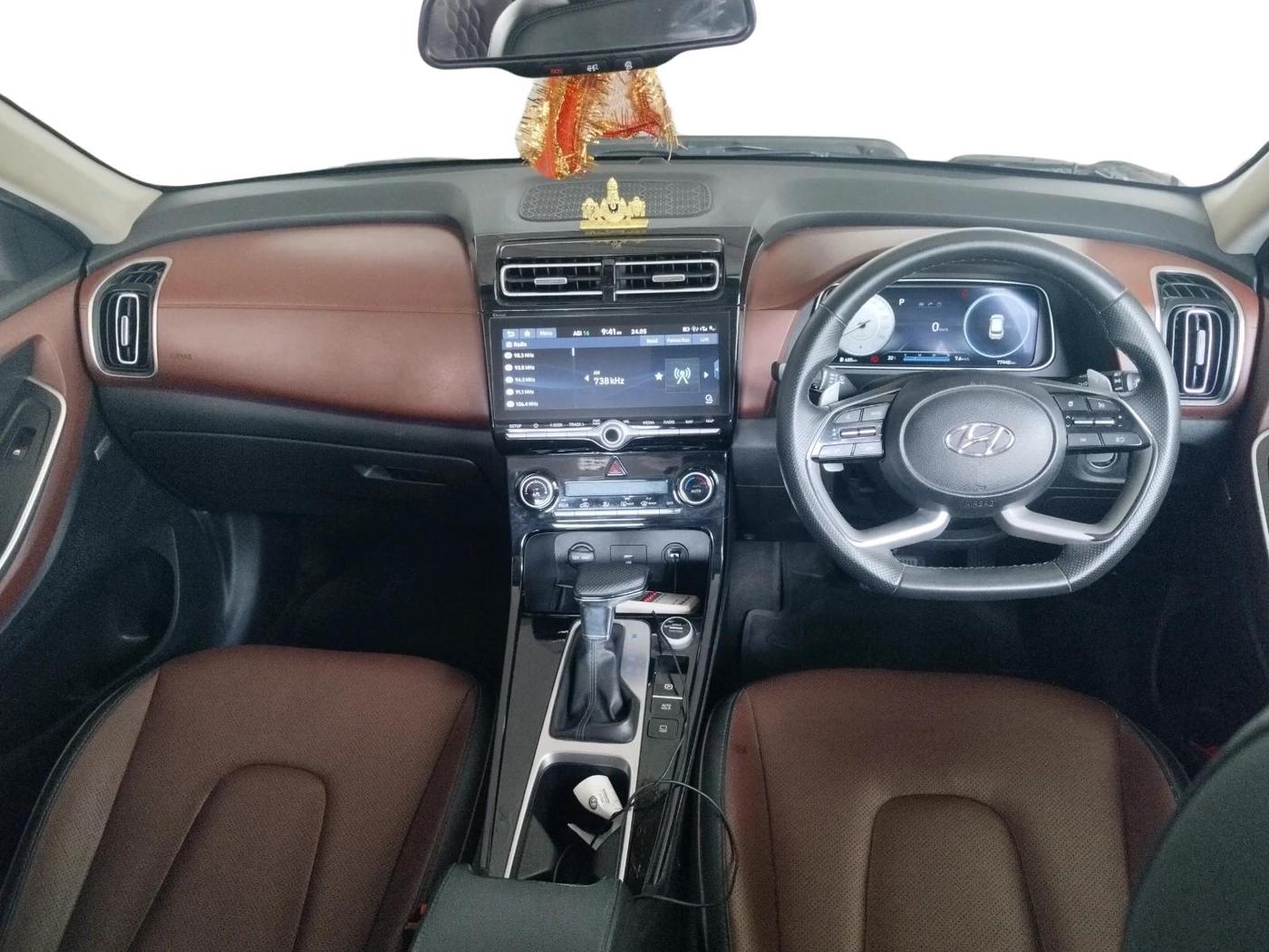 2021 Hyundai ALCAZAR PLATINUM(O) 6STR 1.5 AT, Diesel, Automatic, 77,448 km, interior