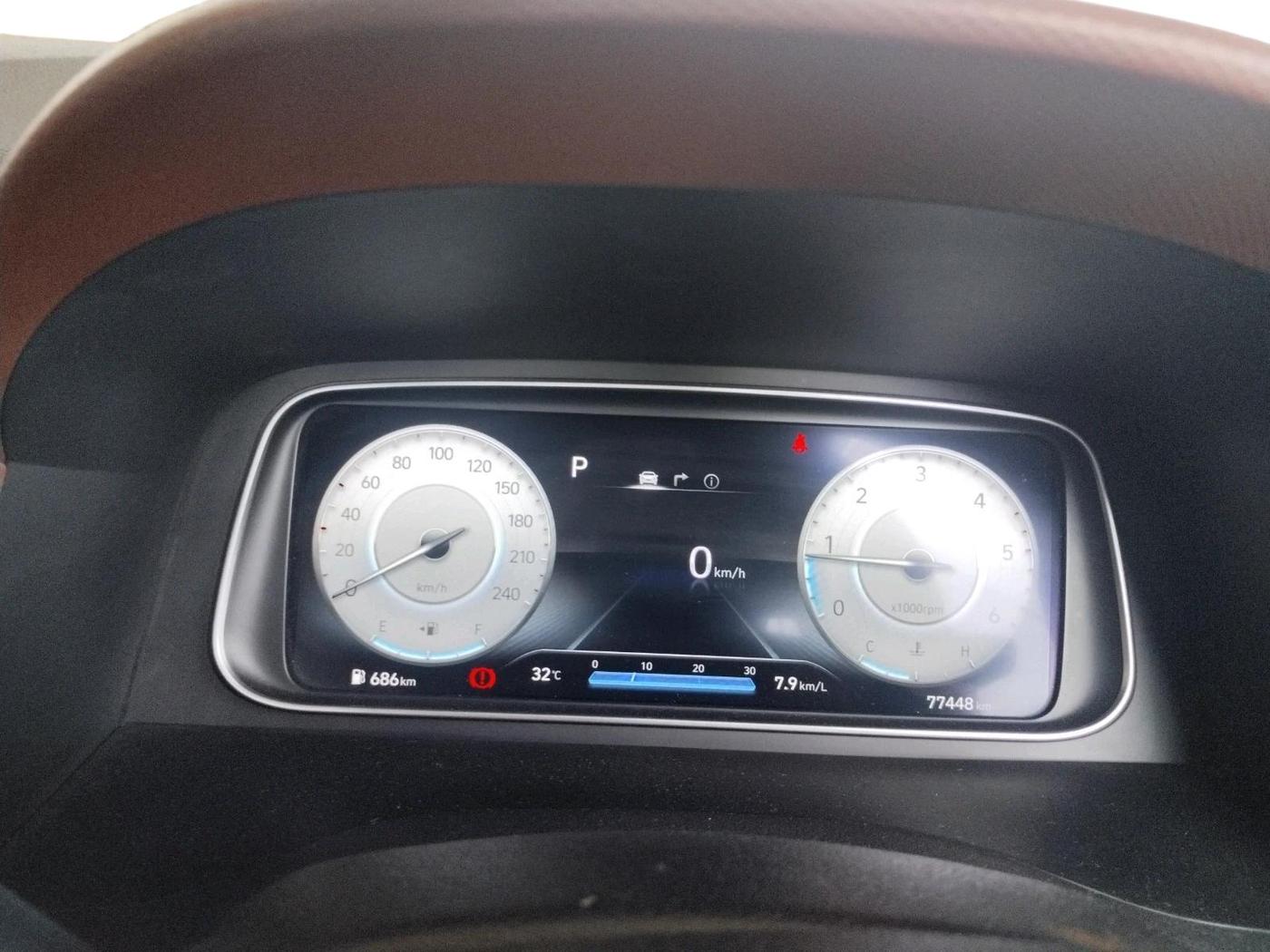 2021 Hyundai ALCAZAR PLATINUM(O) 6STR 1.5 AT, Diesel, Automatic, 77,448 km, interior