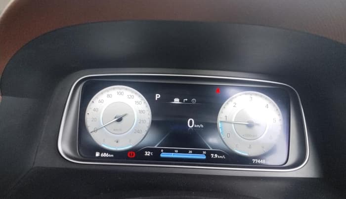 2021 Hyundai ALCAZAR PLATINUM(O) 6STR 1.5 AT, Diesel, Automatic, 77,448 km, interior