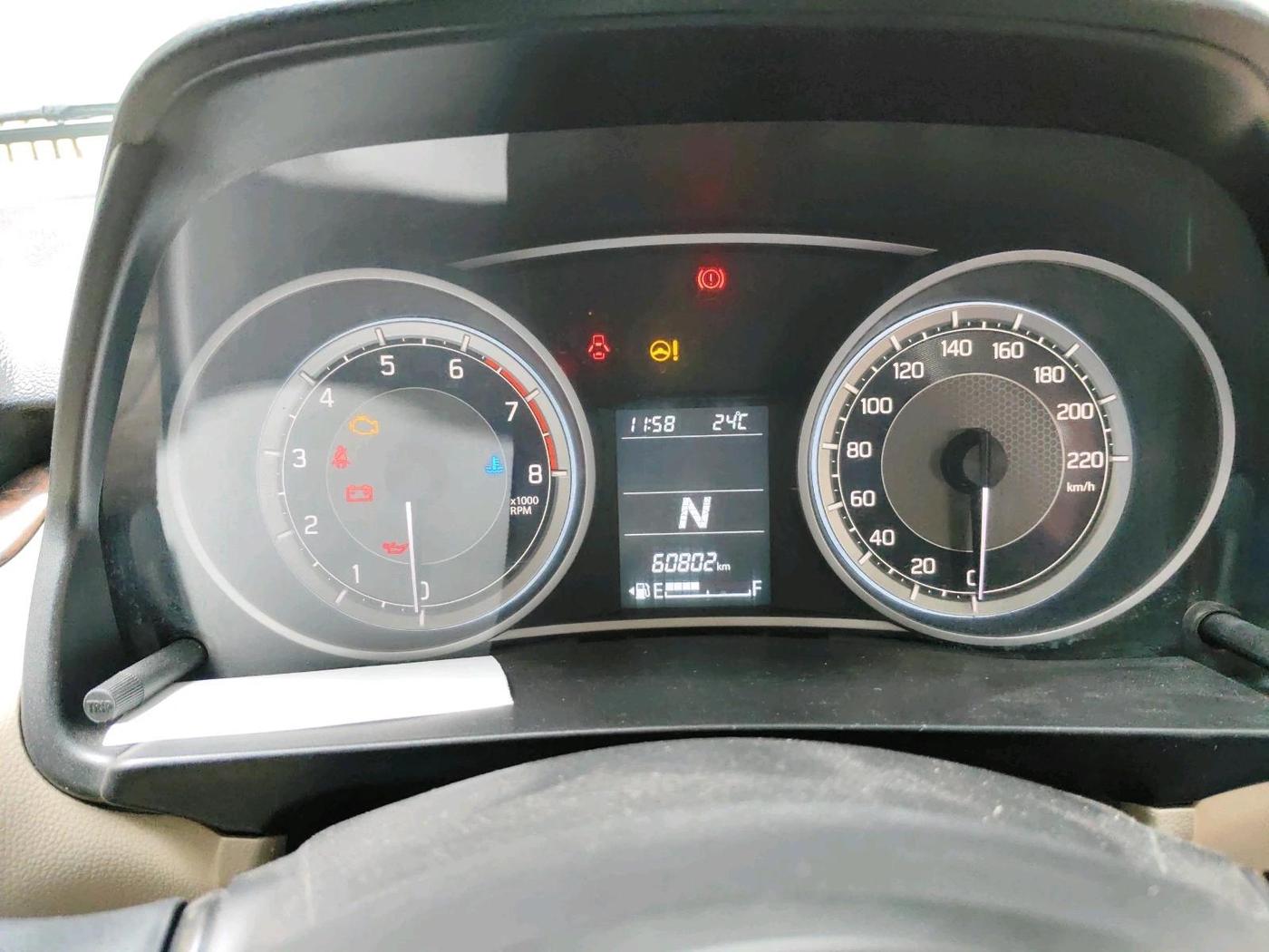 2019 Maruti Dzire VXI AMT, Petrol, Automatic, 60,802 km, interior