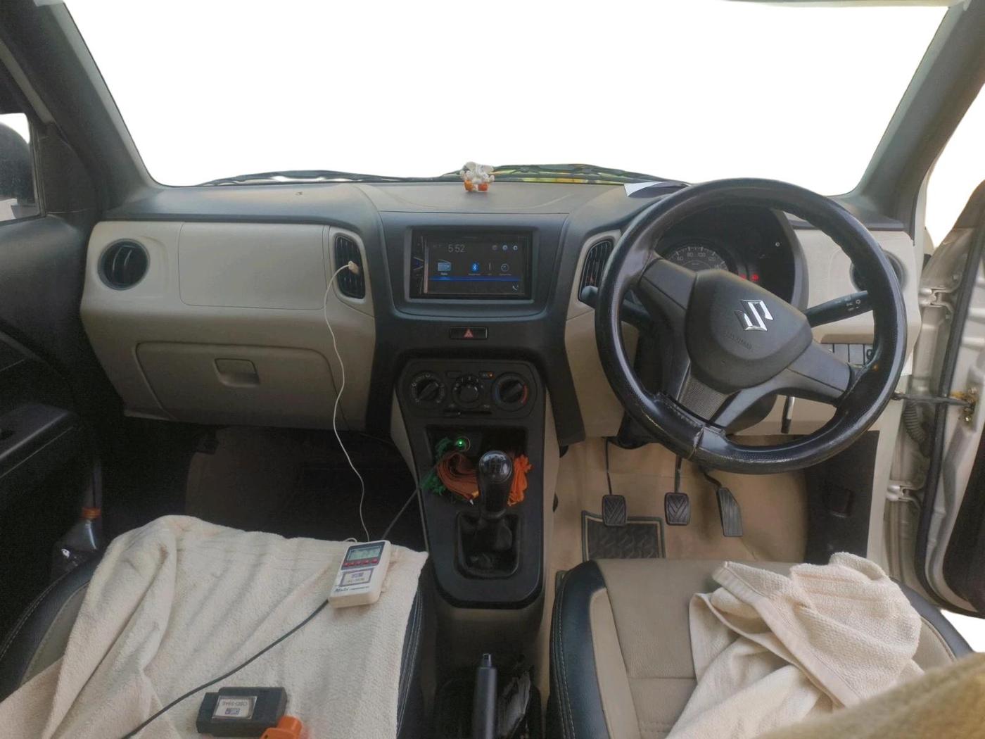 2020 Maruti New Wagon-R LXI CNG 1.0, CNG, Manual, 95,916 km, interior