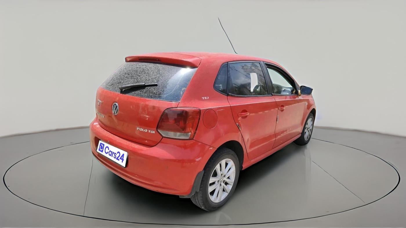 2012 Volkswagen Polo COMFORTLINE 1.2L, Diesel, Manual, 1,34,435 km, exterior