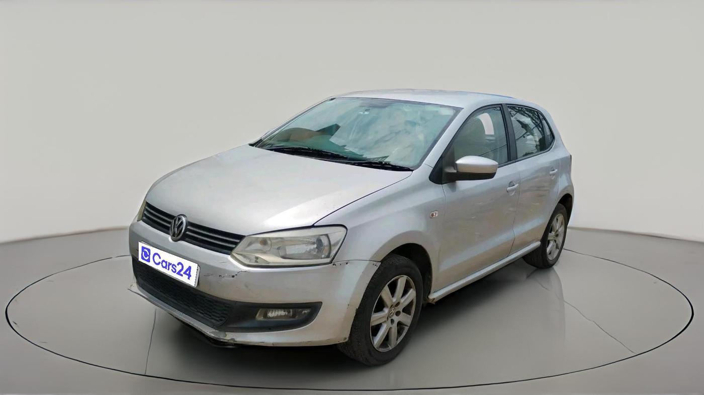 2011 Volkswagen Polo HIGHLINE1.2L, Petrol, Manual, 1,16,993 km, exterior