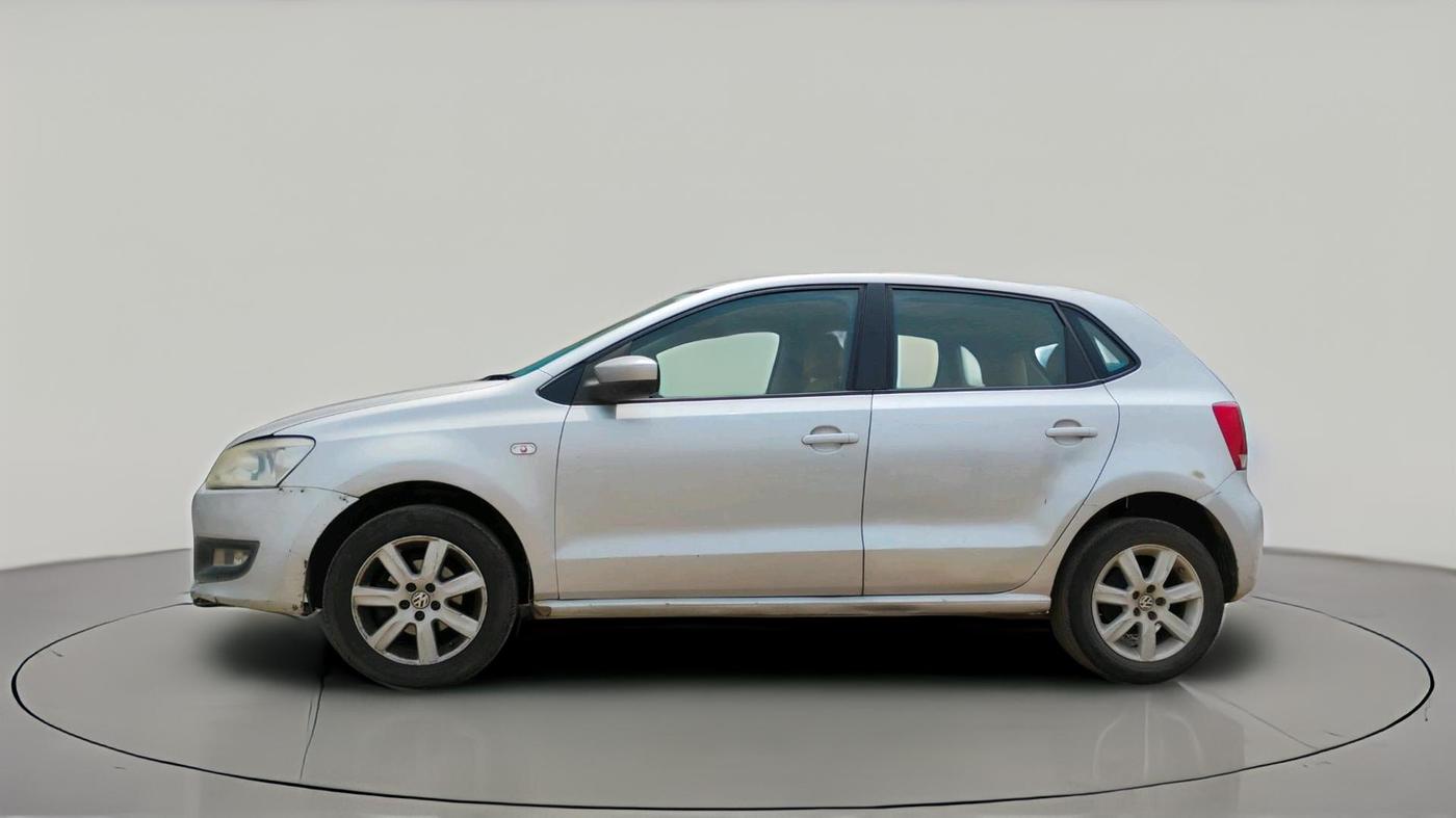 2011 Volkswagen Polo HIGHLINE1.2L, Petrol, Manual, 1,16,993 km, exterior