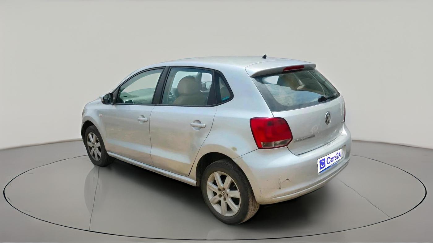 2011 Volkswagen Polo HIGHLINE1.2L, Petrol, Manual, 1,16,993 km, exterior