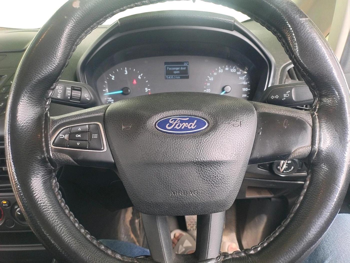 2020 Ford Ecosport AMBIENTE 1.5L DIESEL, Diesel, Manual, 75,435 km, interior