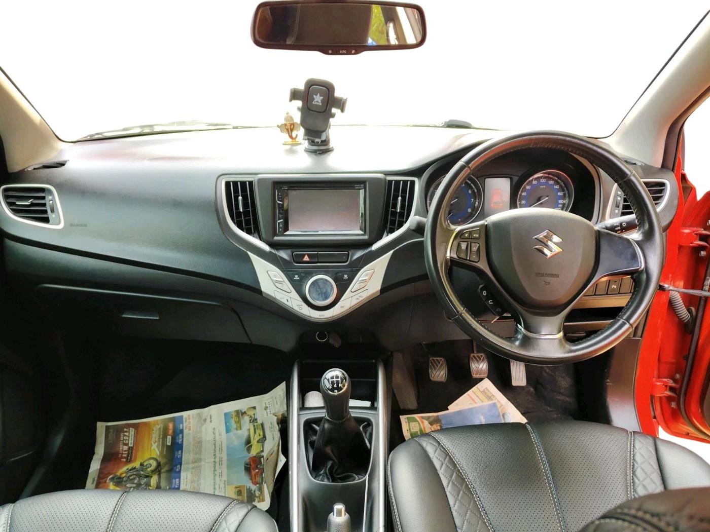 2017 Maruti Baleno ZETA PETROL 1.2, Petrol, Manual, 67,157 km, interior