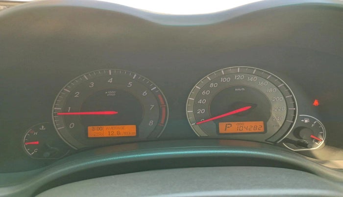 2008 Toyota Corolla Altis VL AT PETROL, Petrol, Automatic, 1,04,282 km, interior